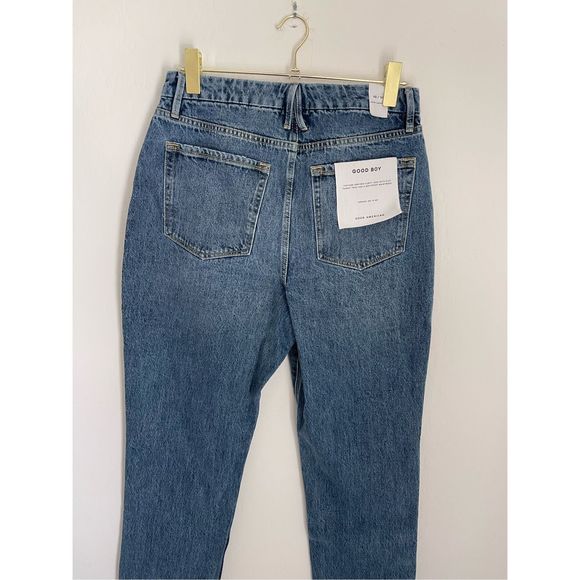 GOOD AMERICAN Good Boy Jeans Size 30 NWT - Picture 8 of 9